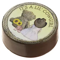 It's a Lil' Cowgirl Baby Shower    Chocolate Covered Oreo