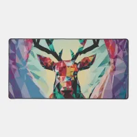 Geometric Deer Desk Mat