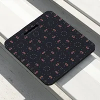 Stars And Unique Spaceship Pattern Seat Cushion