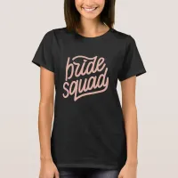 Bride Squad bridesmaids bridal party shirts