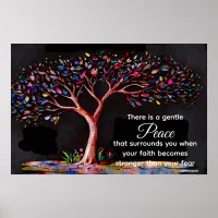 *~* Neon Black Tree AP81 Ethereal Quote Poster