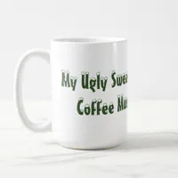 Christmas ugly sweater design coffee mug