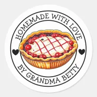 Made with Love, Handmade Pie Labels