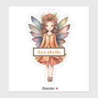 Woodland Fairy Elements Custom-Cut Vinyl Sticker