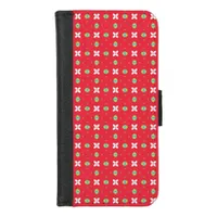 Christmas Holiday Charm Pattern 02 -  iPhone 8/7 Wallet Case