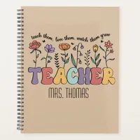 Teach them Positive Affirmations Custom Teacher Planner