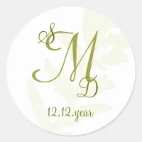 Custom Monogram label