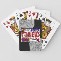 Finneus Spider Webs and Superpowers  Poker Cards