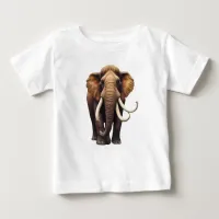 Woolly Mammoth Elephant T-shirt Design