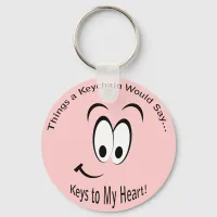 Keys to My Heart Lt Keychain