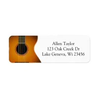 Acoustic Guitar Strings Musical Label