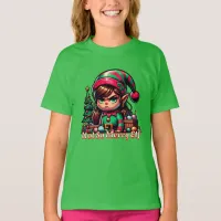 Not Very Merry Christmas Elf T-Shirt