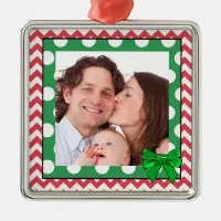 Family Photo Christmas Ornament