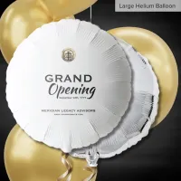 Custom Logo Black and White Grand Opening Balloon