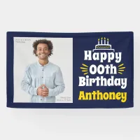 3’ x 5’ Happy Birthday Any Year Photo Banner