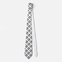 Happy Halloween on Spider Web Text Necktie