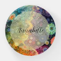 Beautiful Whimsical Colorful Back to School  Paperweight