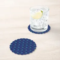 Floral Pattern Paper Coaster