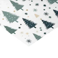 Simple Green Christmas Tree Tissue Paper