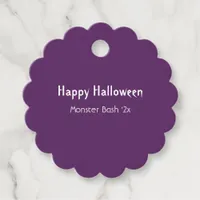 Happy Halloween Tie-Dye Favor Tags