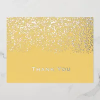 Foil Wedding Thank You  Foil Holiday Postcard