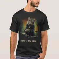 *~* Percussionist Cool Cat AP91 DRUMMER Player T-Shirt