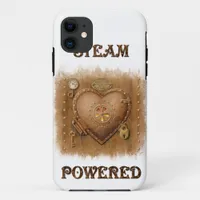 Steam Powered Heart iPhone4 Case