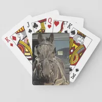 Amish Buggy Horse Poker Cards