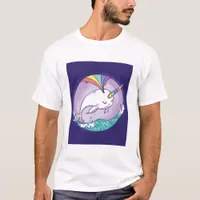 Rainbow Narwhal T-Shirt