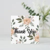 ... Thank You Card