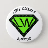 Lyme Disease Warrior Button