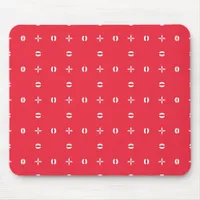 Christmas Holiday Charm Pattern 09 -  Mouse Pad