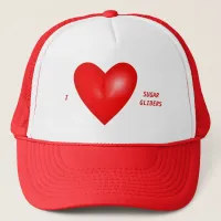 I Love Sugar Gliders Trucker Hat