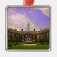 Legislative Hall Delaware State Capitol in Dover Metal Ornament