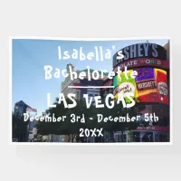 Las Vegas Strip Bachelorette Name Banner