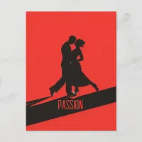 Passionate Tango Postcard