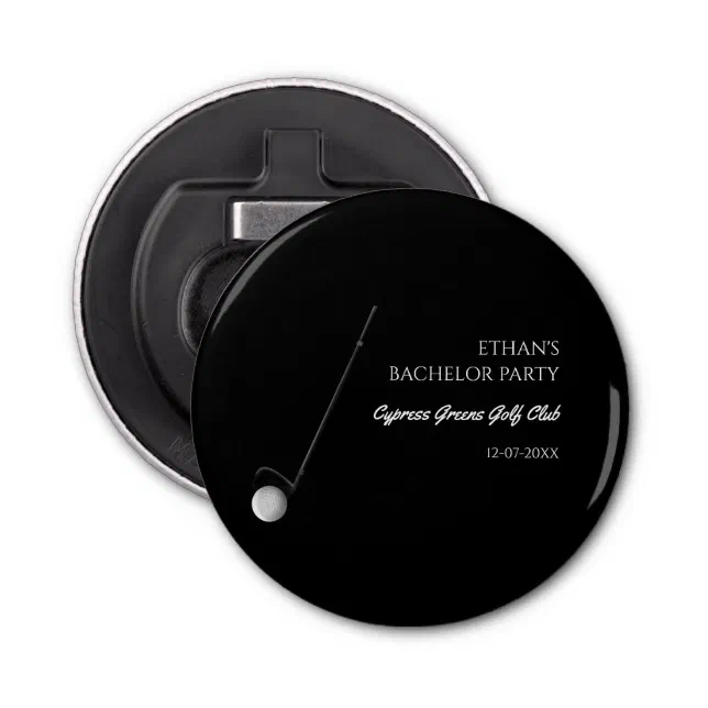 Golf Bachelor Party - Golfing trip Classic Stylish Bottle Opener