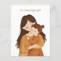 Mommy's Girl Postcard