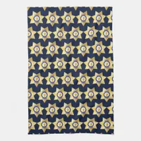 Deputy Sheriff Gold Star Badge Kitchen Towel