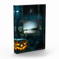 Spooky Halloween Santa Monica Pier Photo Block