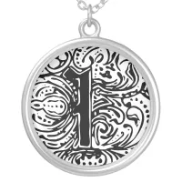 Monarchia "I" Silver Plated Necklace