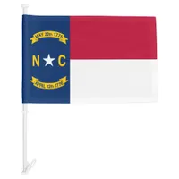 North Carolina Car Flag