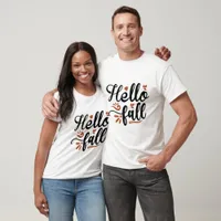 Hello Fall - Fall T-Shirt