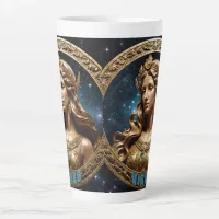 Virgo astrology sign latte mug