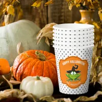 Hoppy Halloween Frog ID221 Paper Cups