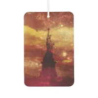 Lady Liberty red and yellow stars Air Freshener