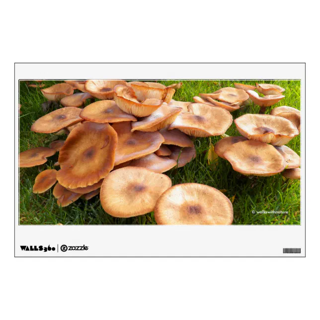 The Fall of Mushrooms Wall Decal