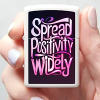 Vibrant colors spreading positivity.  zippo lighter