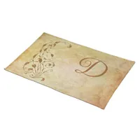 Elegant, Vintage, Victorian Steampunk Cloth Placemat