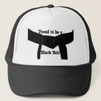 Martial Arts Proud to be a Black Belt Hat